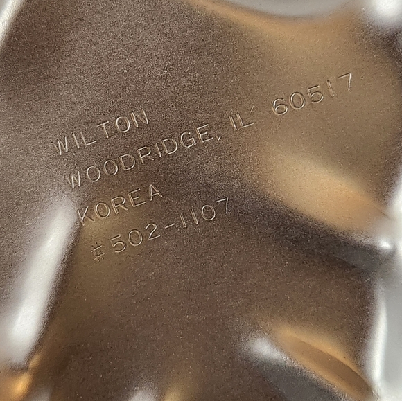 WILTON Cake Pan CHRISTMAS TREE Holiday Aluminum 502-1107 Vintage 1972 - Picture 5 of 5